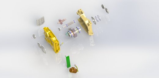 齿轮箱120空心轴I=34.6缩略图
