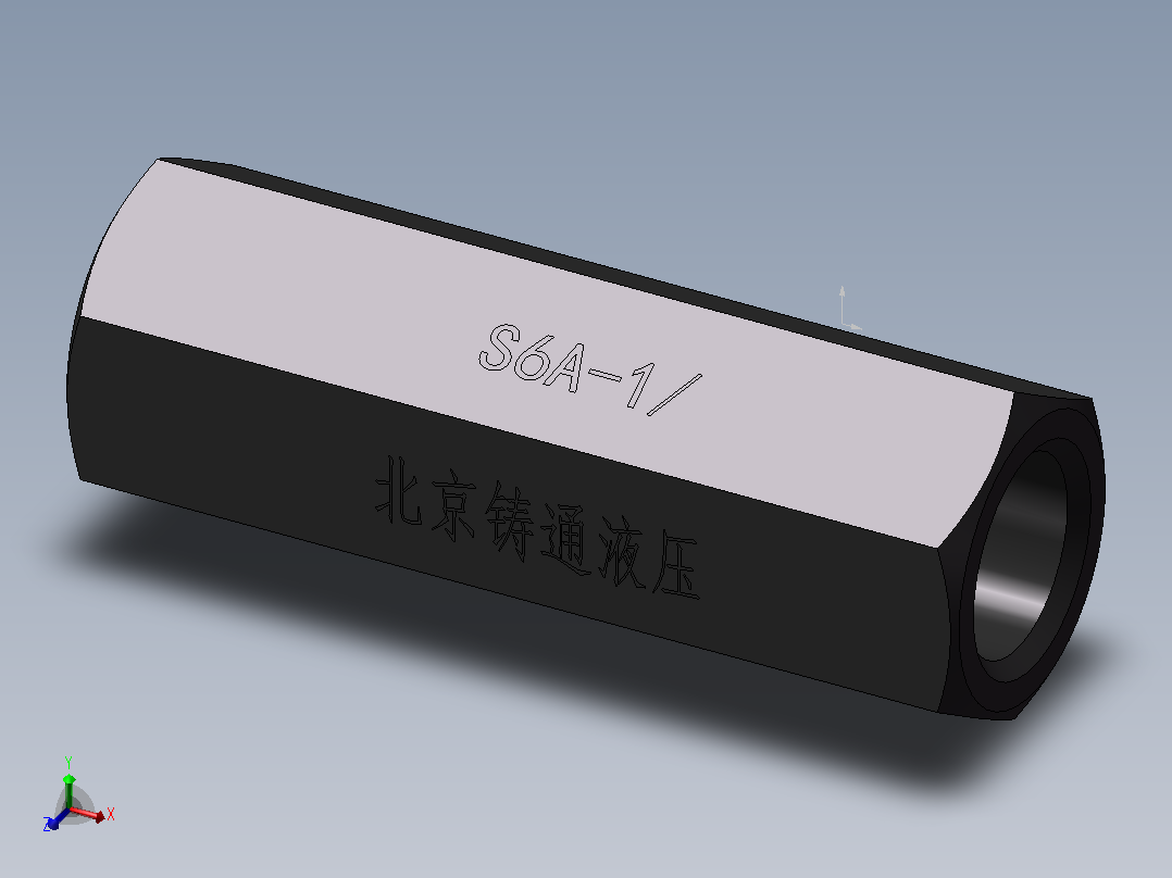 S6A 单向阀主视图