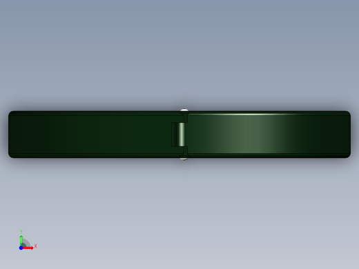 U盘手链模型前视缩略图