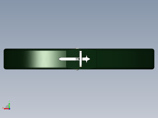 U盘手链模型后视缩略图