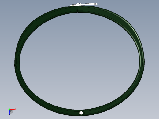 U盘手链模型俯视缩略图