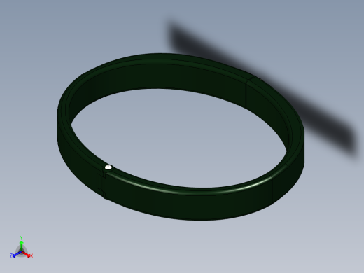 U盘手链模型正等轴测缩略图