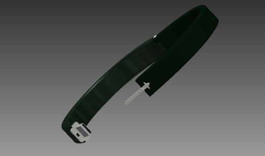 U盘手链模型缩略图