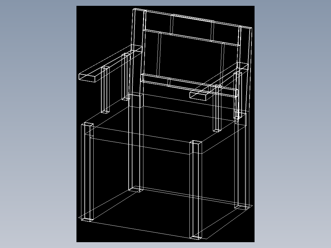 室内家具和灯具等的模型十四-J-CH20