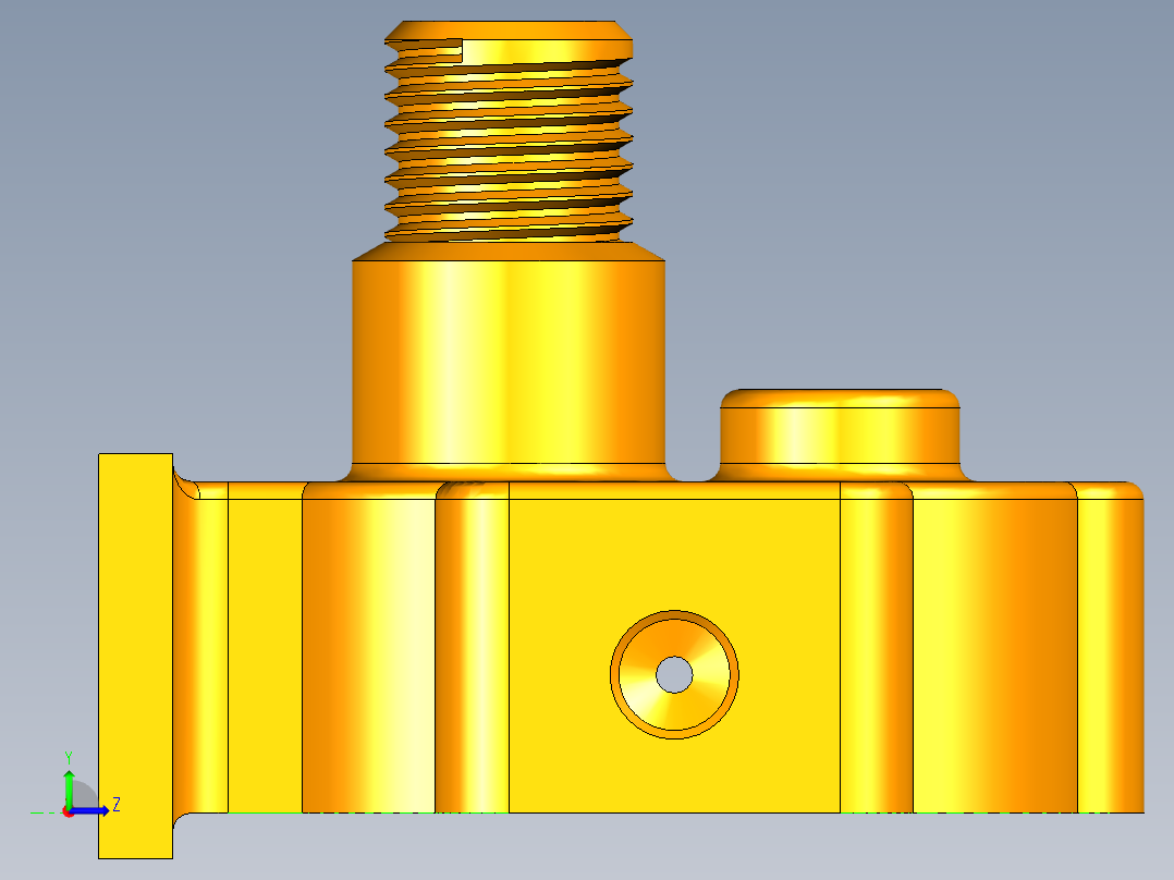 课程设计齿轮油泵左视图