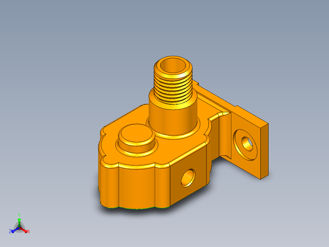 课程设计齿轮油泵正等轴测图