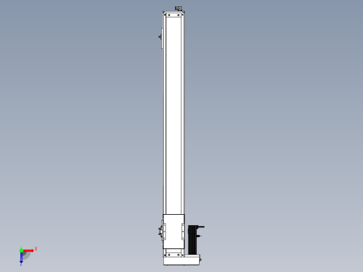 Toyo东佑达直线模组-ECH10-950-BL-100W+煞車俯视缩略图