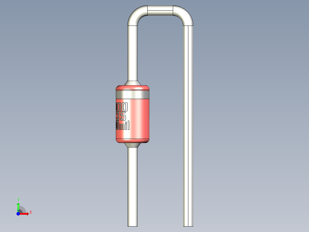轴向二极管-DO-35_Min_100mil_rev1.0.rar前视图