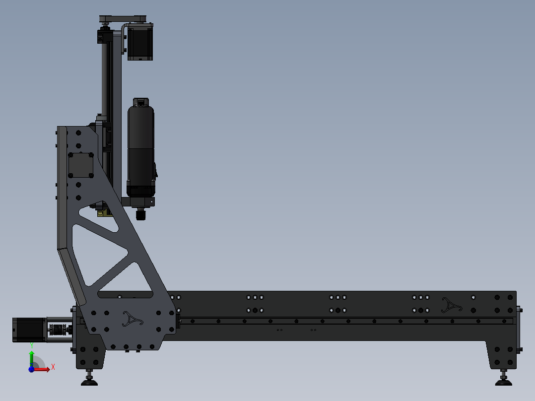 153数控机床前视图