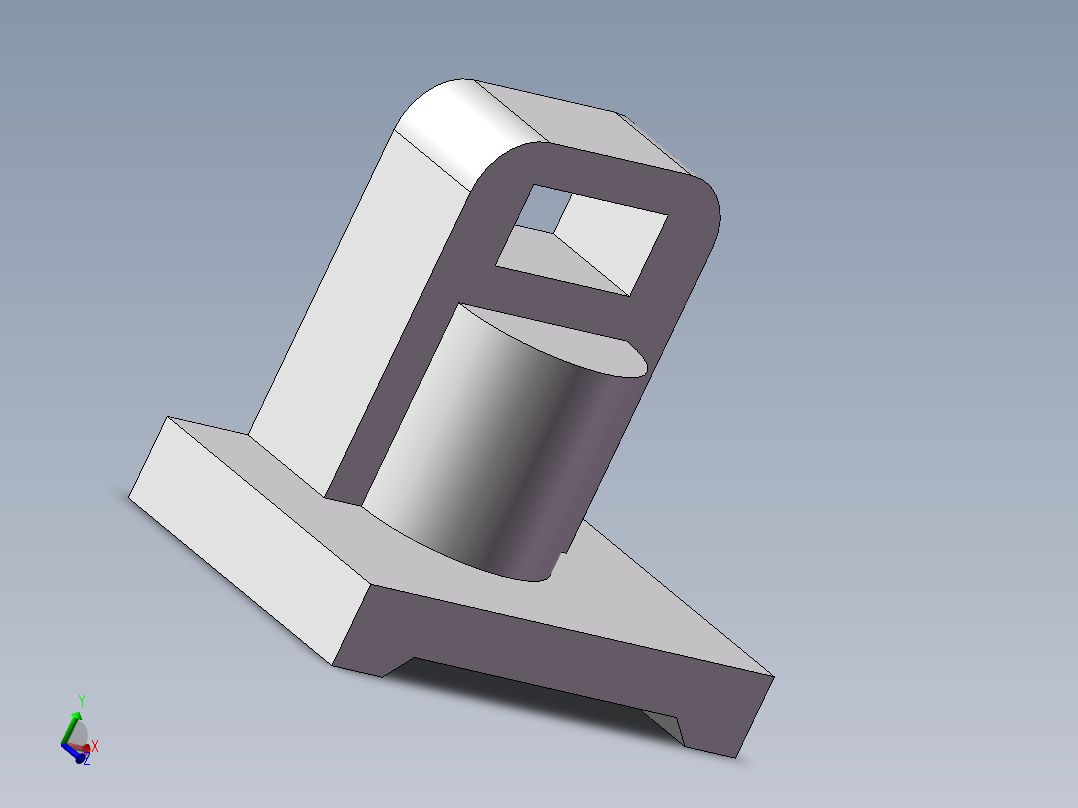 SW格式3D图(模型练习题)-014主视图