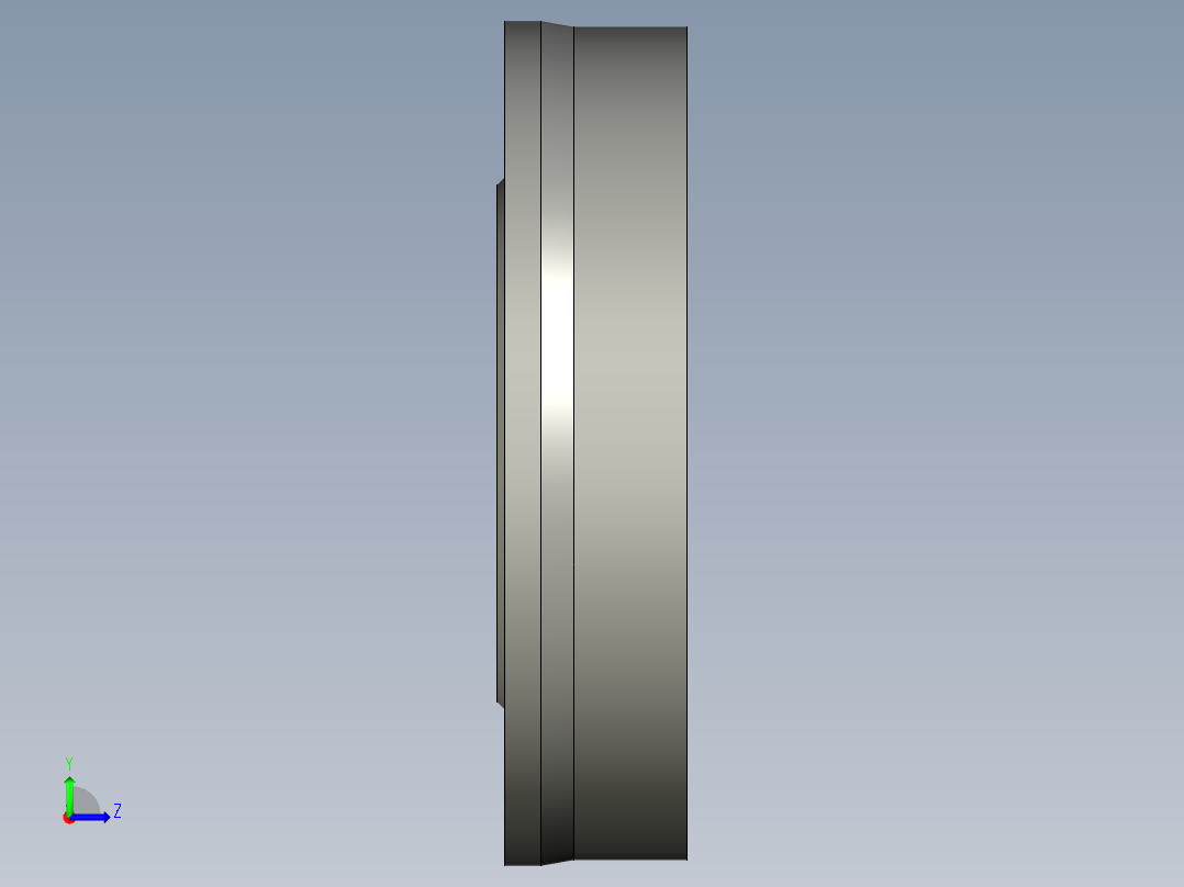 KOSMEKVSB060-C多系列多零件图纸模型多系列多零件图纸模型左视图