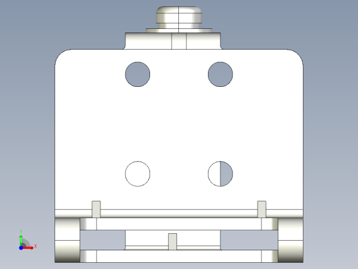 基恩士OP-84351_kc图纸模型前视缩略图
