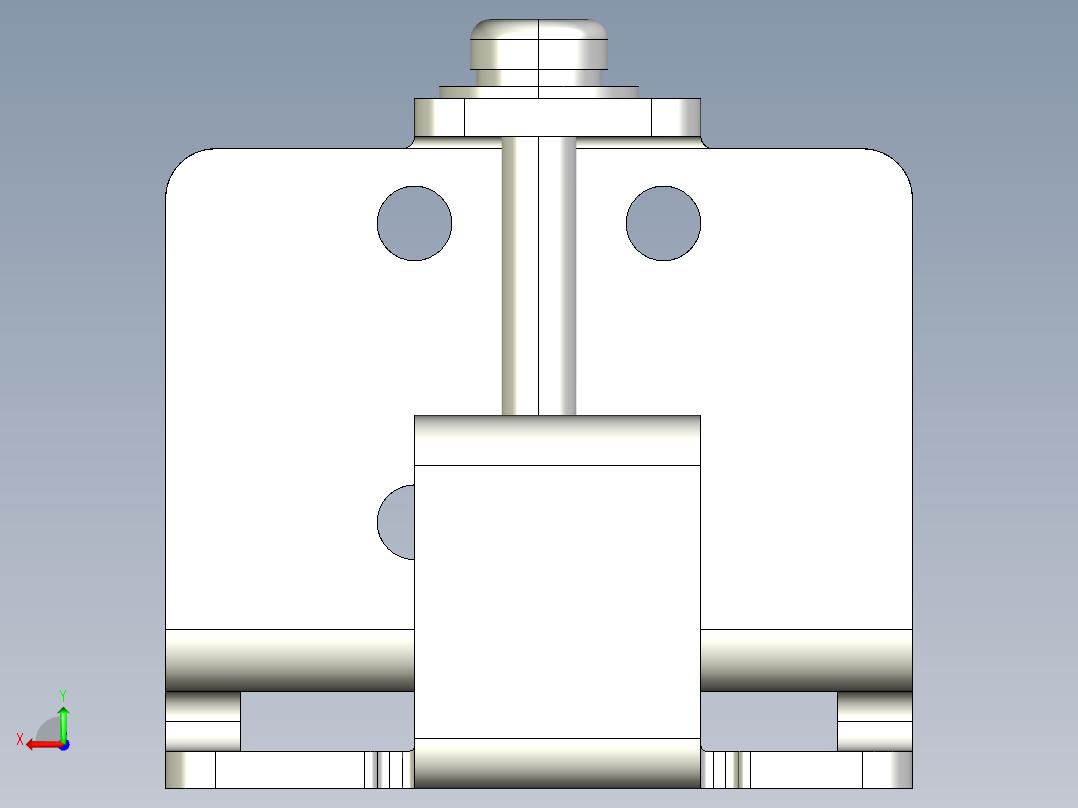 基恩士OP-84351_kc图纸模型后视图