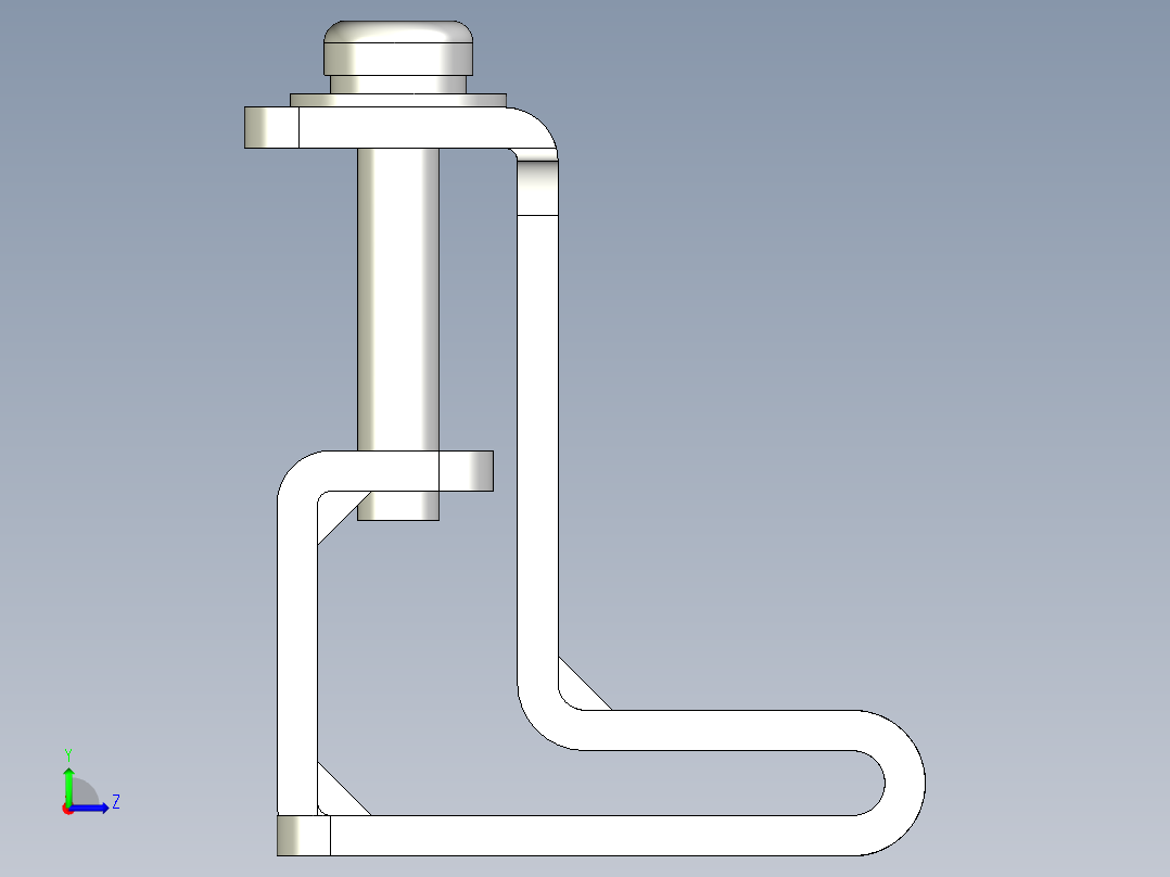 基恩士OP-84351_kc图纸模型左视图