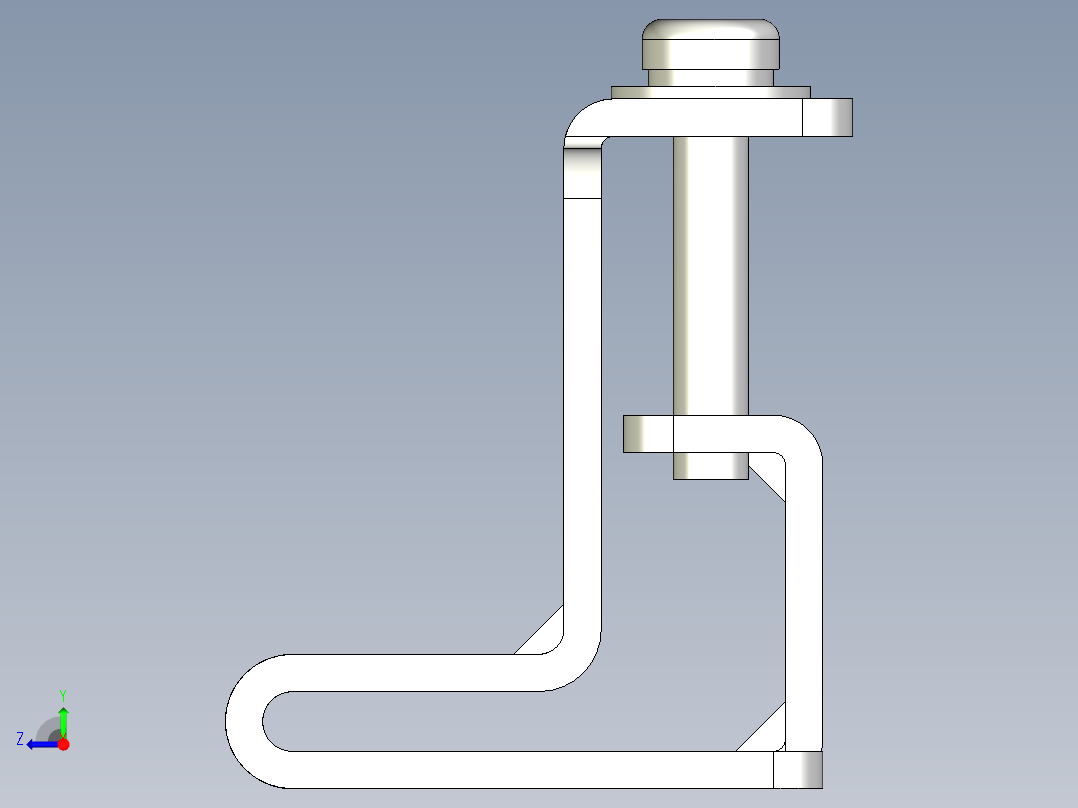 基恩士OP-84351_kc图纸模型右视图