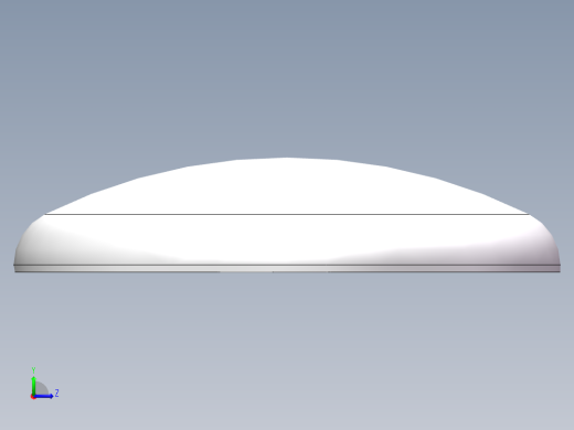 THA碟形封头DN2800左视缩略图