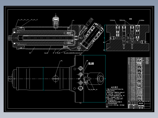 JX446-3T手动卧式千斤顶设计【车用可移动式】