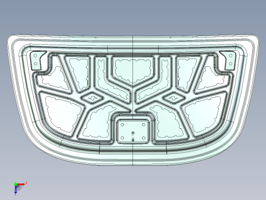 引擎盖总成--stp俯视缩略图