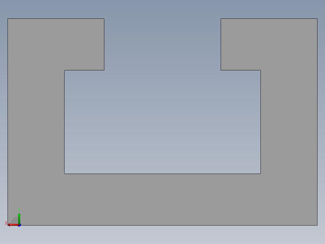 传感器通用安装型材-怡合达型号-ATS05-609-L200 自由添加安装孔加工后视图