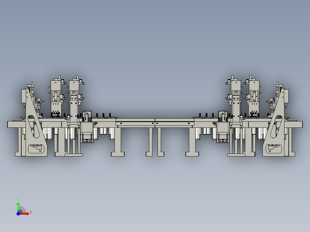 CCD视觉测试机前视图