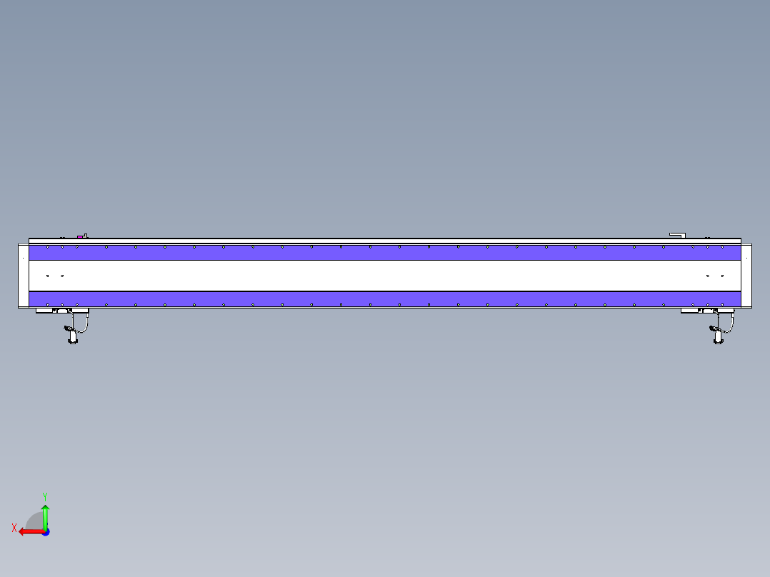 威洛博VL系列3d模型模组2VL22H2Y-S2000后视图