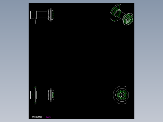 鎖BOCK,BOCK.INOX-2D多系列多零件图纸模型