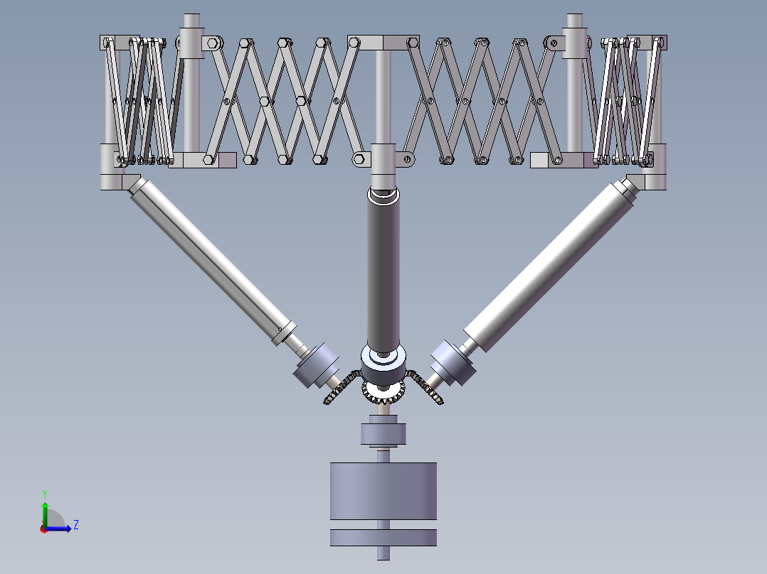 旋转机器主视图