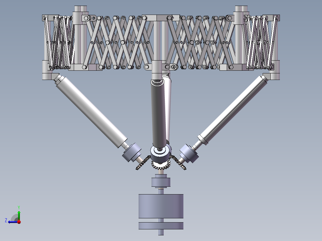 旋转机器右视图