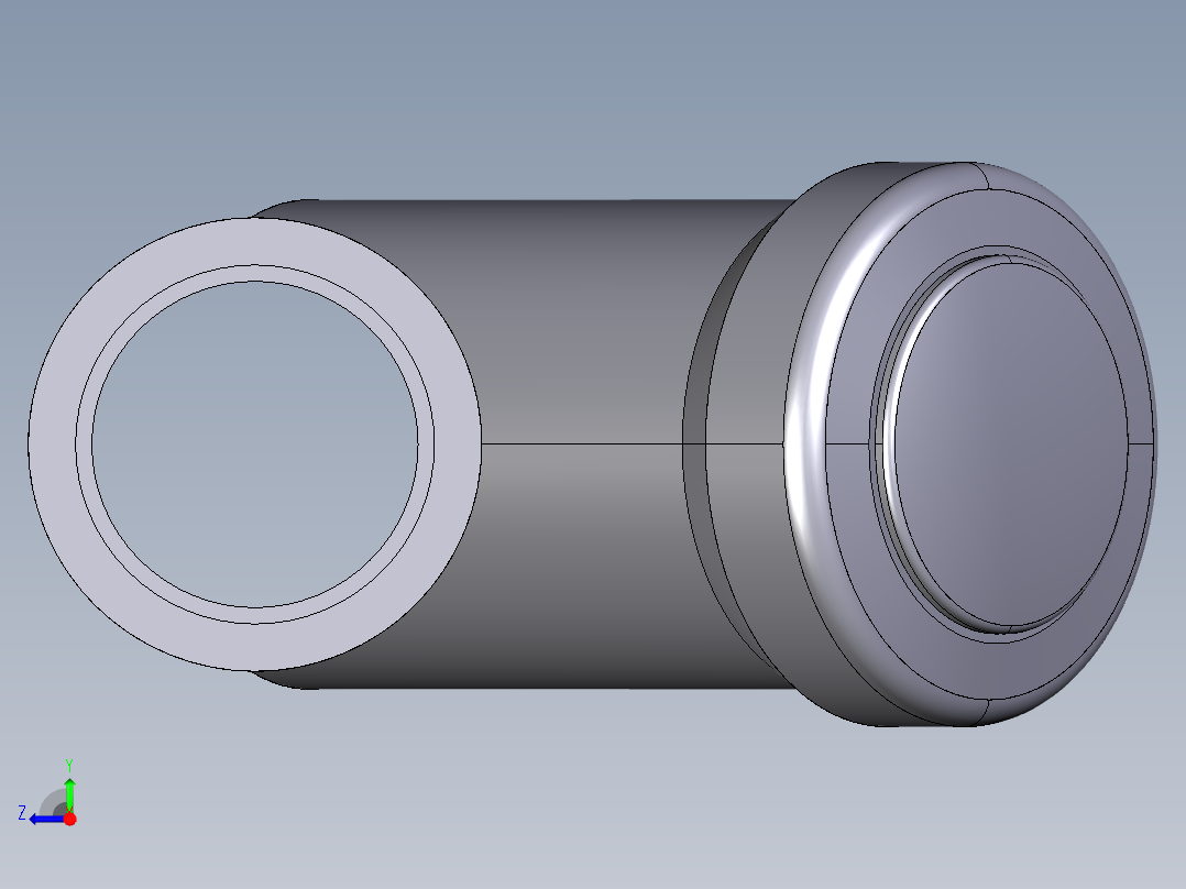 3RVIV PVC-U硬。女性端溶剂焊接滤沙右视图