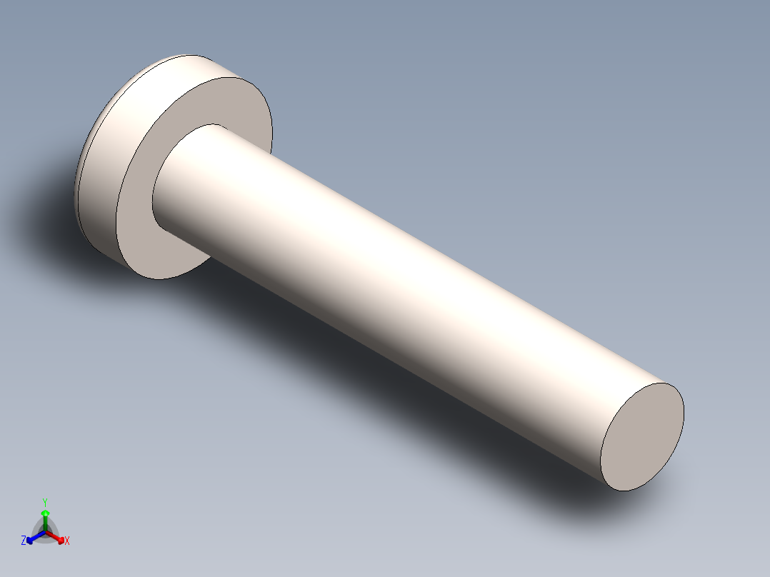 螺丝 M3 十字盘头-M3 x 16 Screw head.SLDPRT主视图