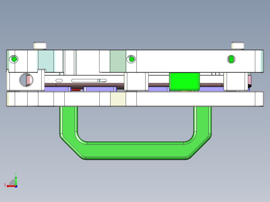 X1-CNC6笔记本CNC工装夹具三维模型kuaihuan-2015-03-26后视图