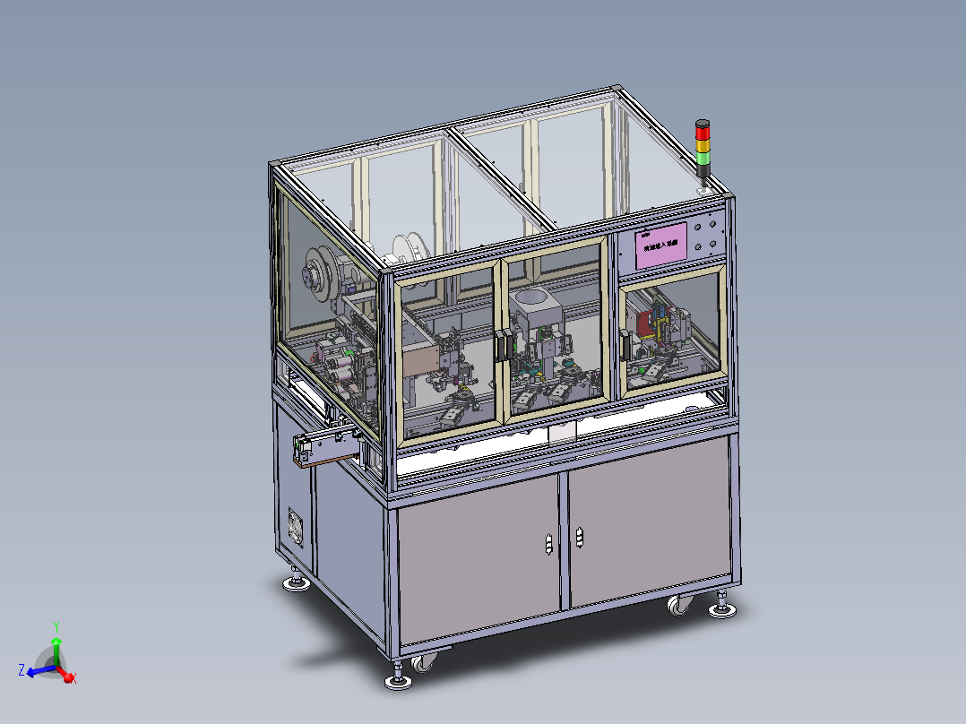 一种极耳电池弯折机（sw18可编辑+工程图+bom）