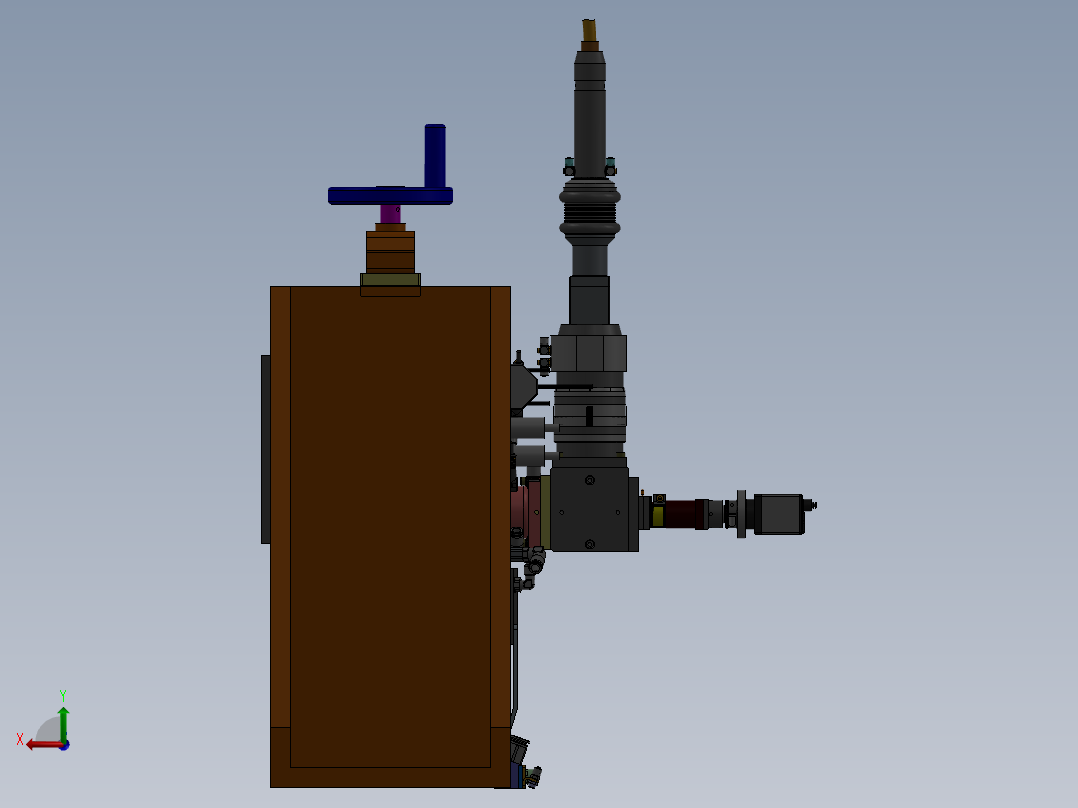 激光焊机头sw18可编辑后视图