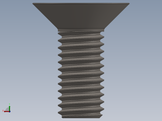 Screw_ISO_10642_M8x20_A2.SLDPRT后视缩略图