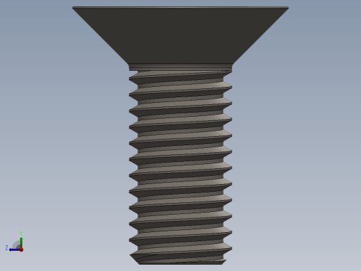 Screw_ISO_10642_M8x20_A2.SLDPRT右视缩略图