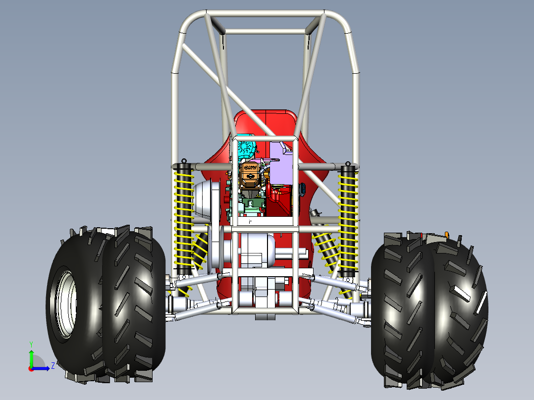 B3003268-全地形车越野车左视图