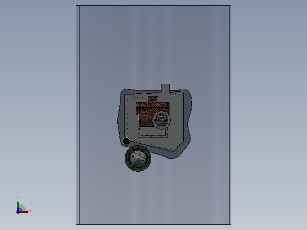 房子、建筑(154)前视图