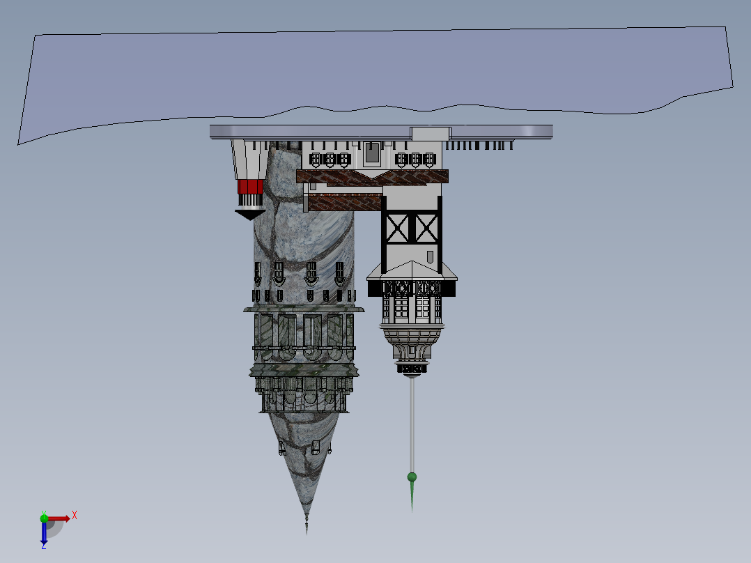 房子、建筑(154)俯视图