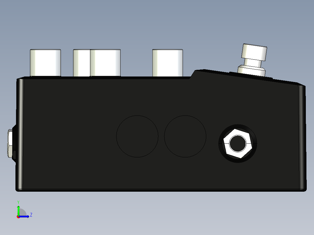 Line6 Helix HX Stomp 多效果器左视图