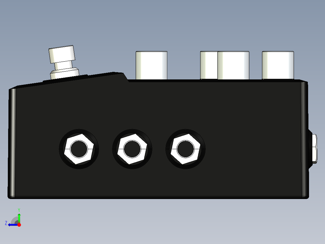 Line6 Helix HX Stomp 多效果器右视图
