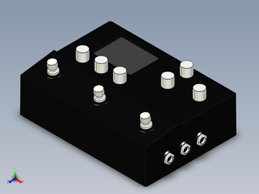 Line6 Helix HX Stomp 多效果器正等轴测缩略图