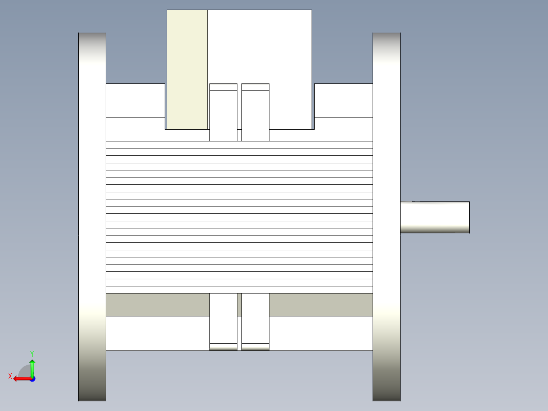 离合器制动器 - MAYR - ROBA TACT后视图