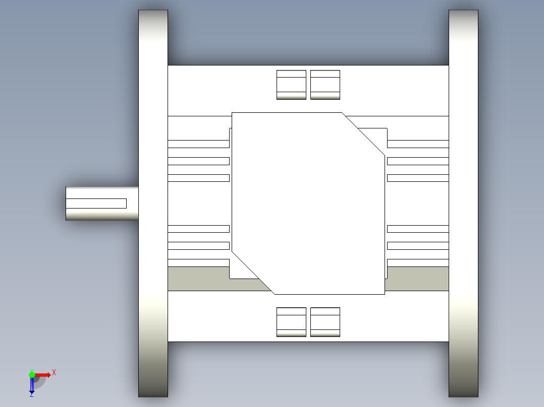 离合器制动器 - MAYR - ROBA TACT俯视图