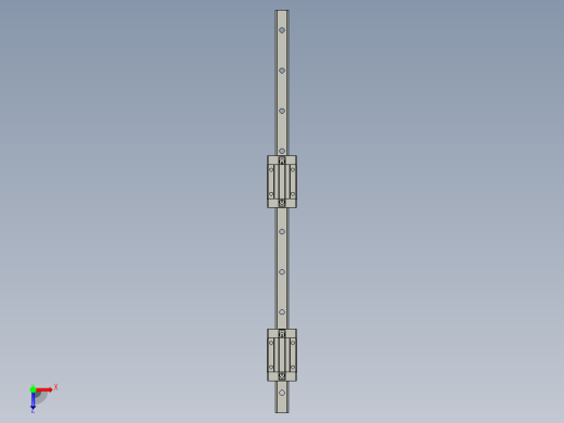 HGH20CA导轨600mm-CHJX007-HZSX001-CHJX009-CJJX004-010-打包俯视缩略图