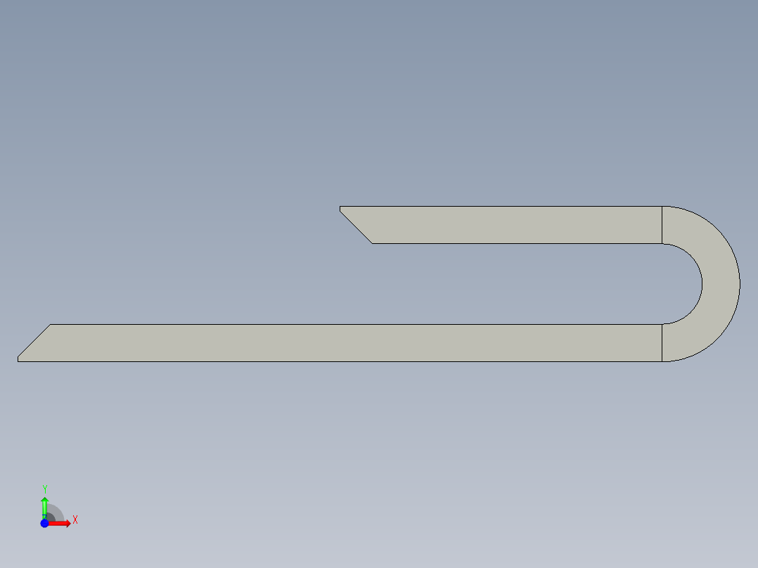 25Q系列02型内腔25-57外腔35-72曲率半径55前视图