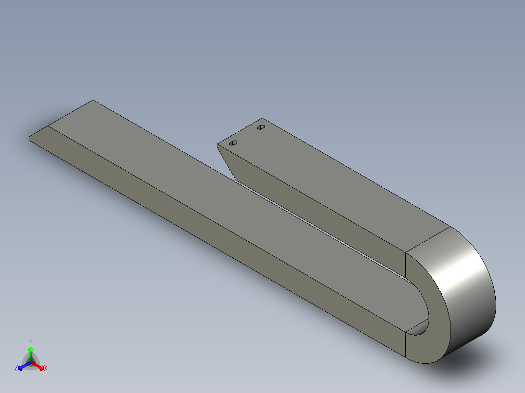 25Q系列02型内腔25-57外腔35-72曲率半径55正等轴测图