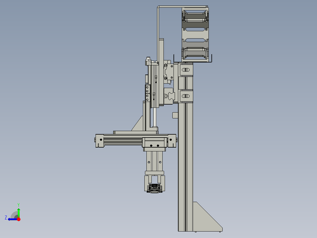 SYSB-NX1806-07下料机械手右视图