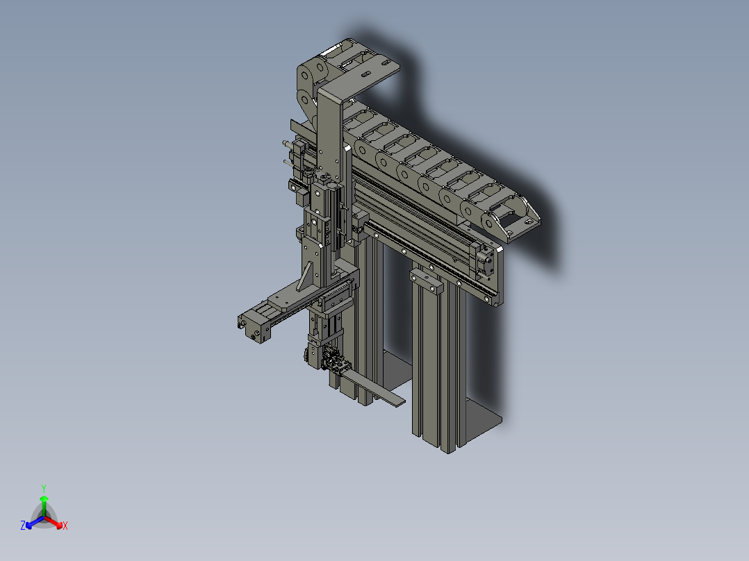 SYSB-NX1806-07下料机械手正等轴测图