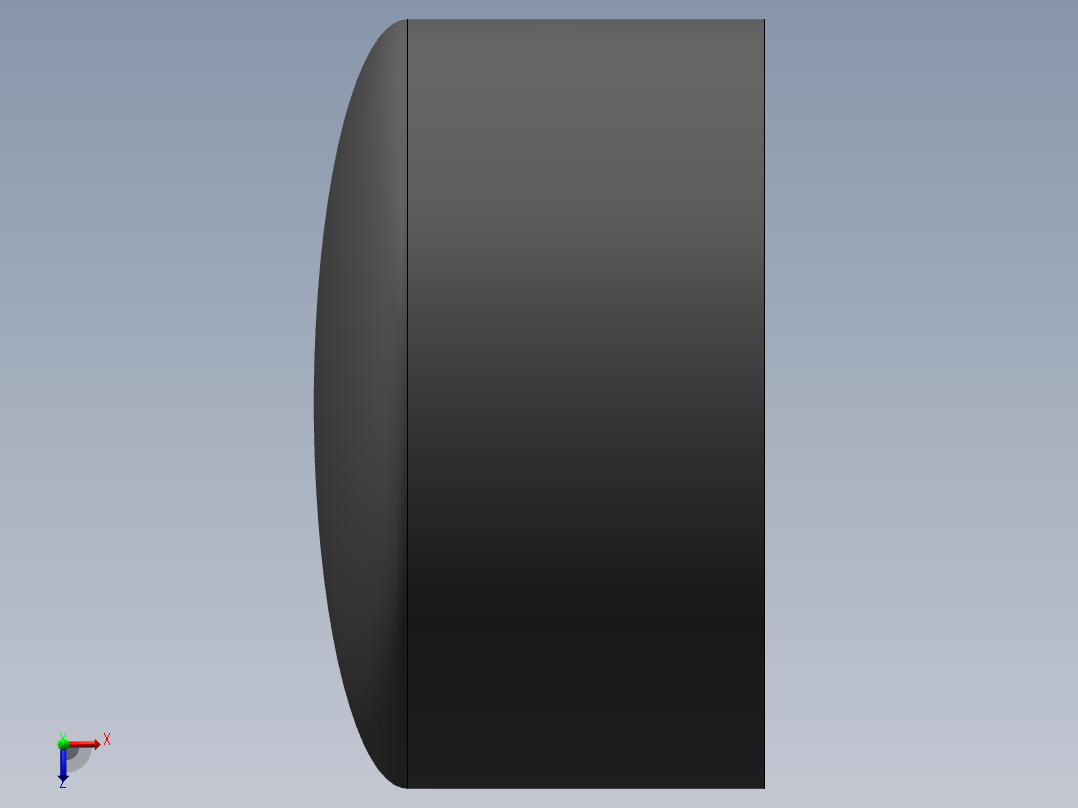 U-PVC CAP DN400俯视图