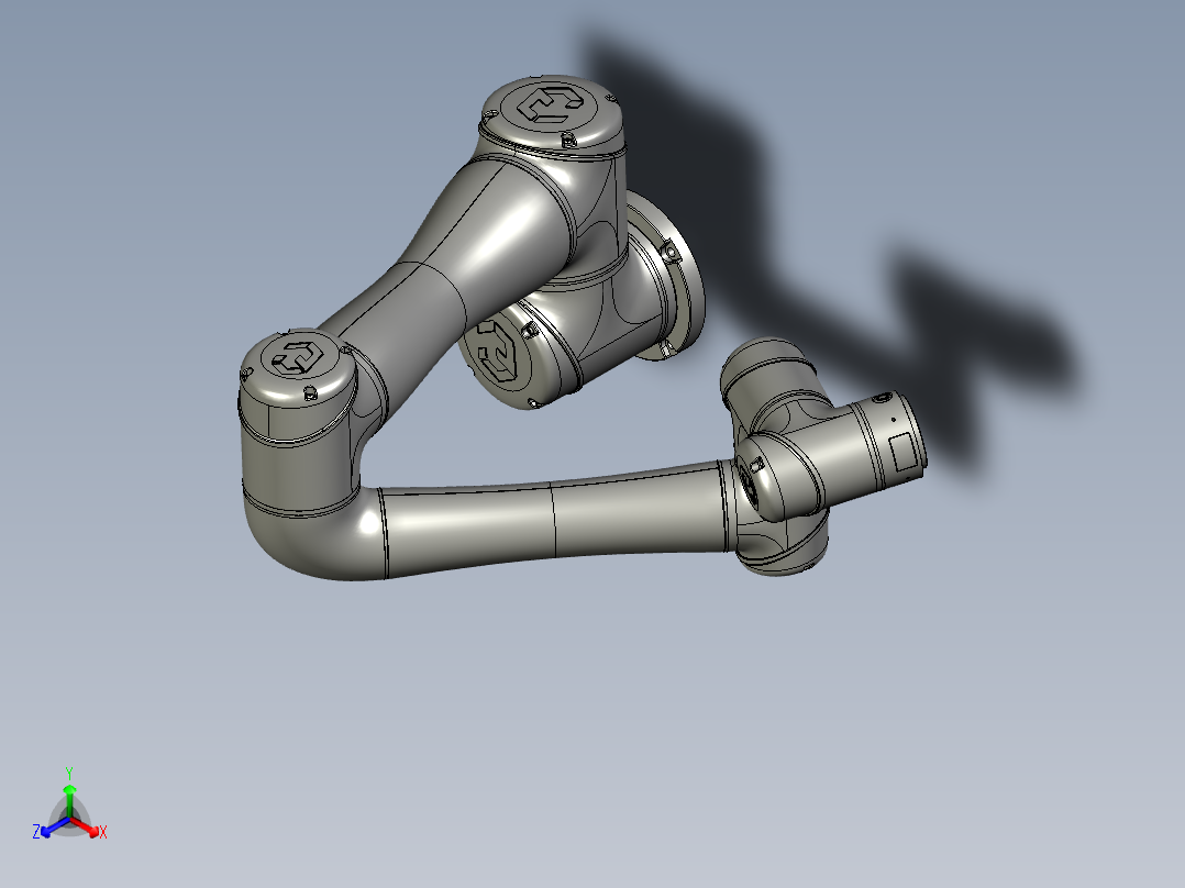 艾利特机器人EC66主视图